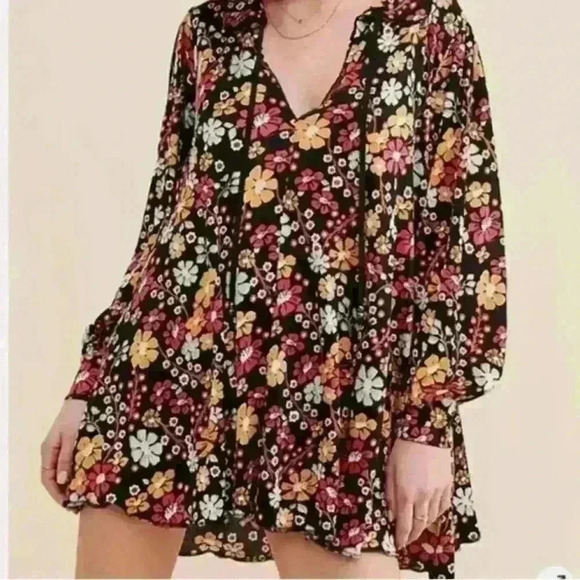 Free People Daisy Jane mini dress in size Medium. 🌼 - Picture 1 of 8